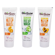 Bio Glow Clean Skin Peel Off Face Mask Removes dead skin Renews & Firms 100ml Health & Beauty:Skin Care:Skin Masks face care skin