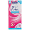 Beauty Formulas Hair Removal Wax Strips – Legs and Body 20 Strips Vitamin E hair removal skin