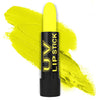Stargazer Bright NEON Lipsticks UV reactive Colour GLOW under UV light Neon Yellow fancy lips makeup